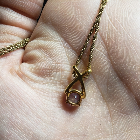 Gold plated necklace - Picture 4 of 4